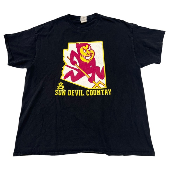 Other - Arizona State University Men's Black T-Shirt Sparky Sun Devil Country Size XL